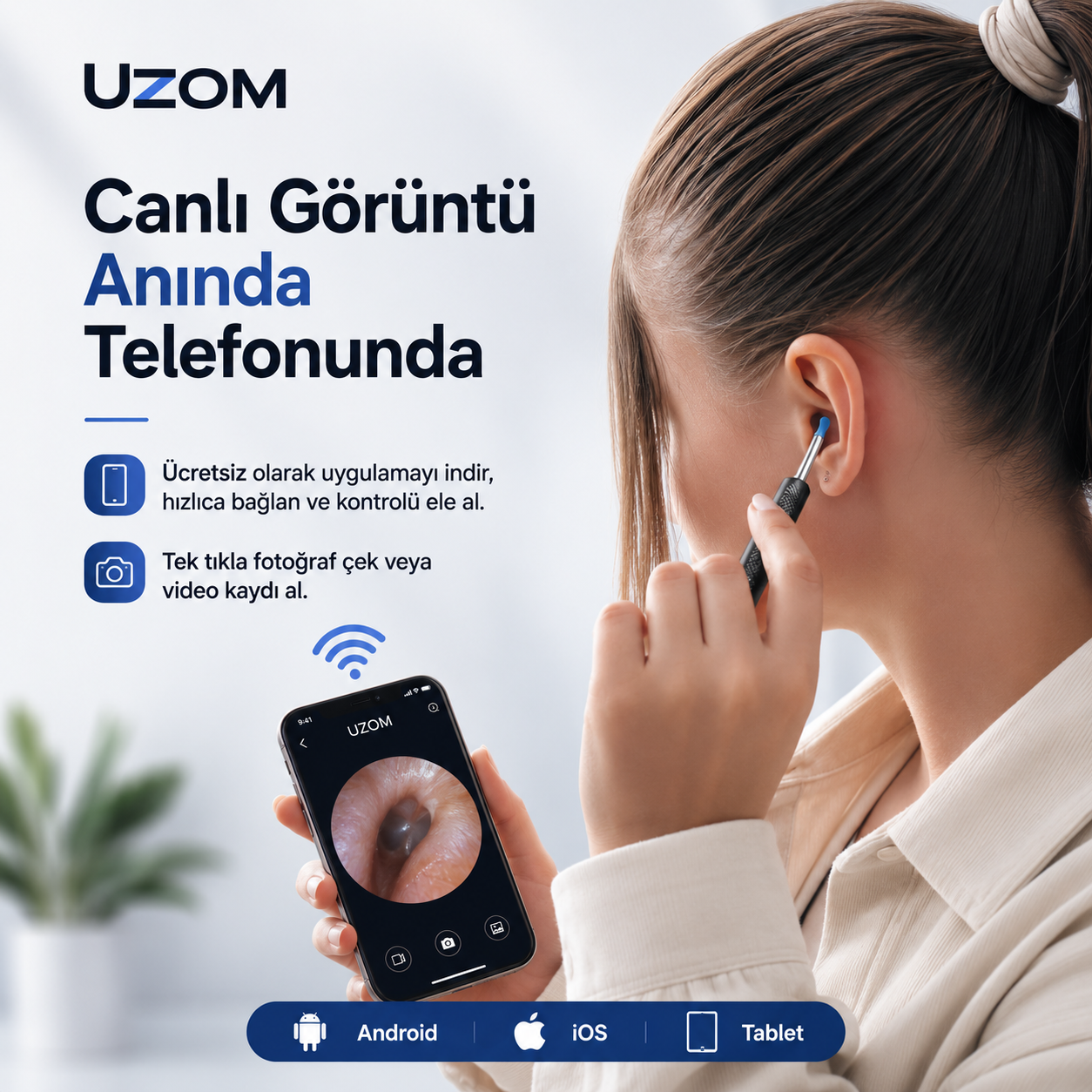 Akıllı Kulak Endoskopu
