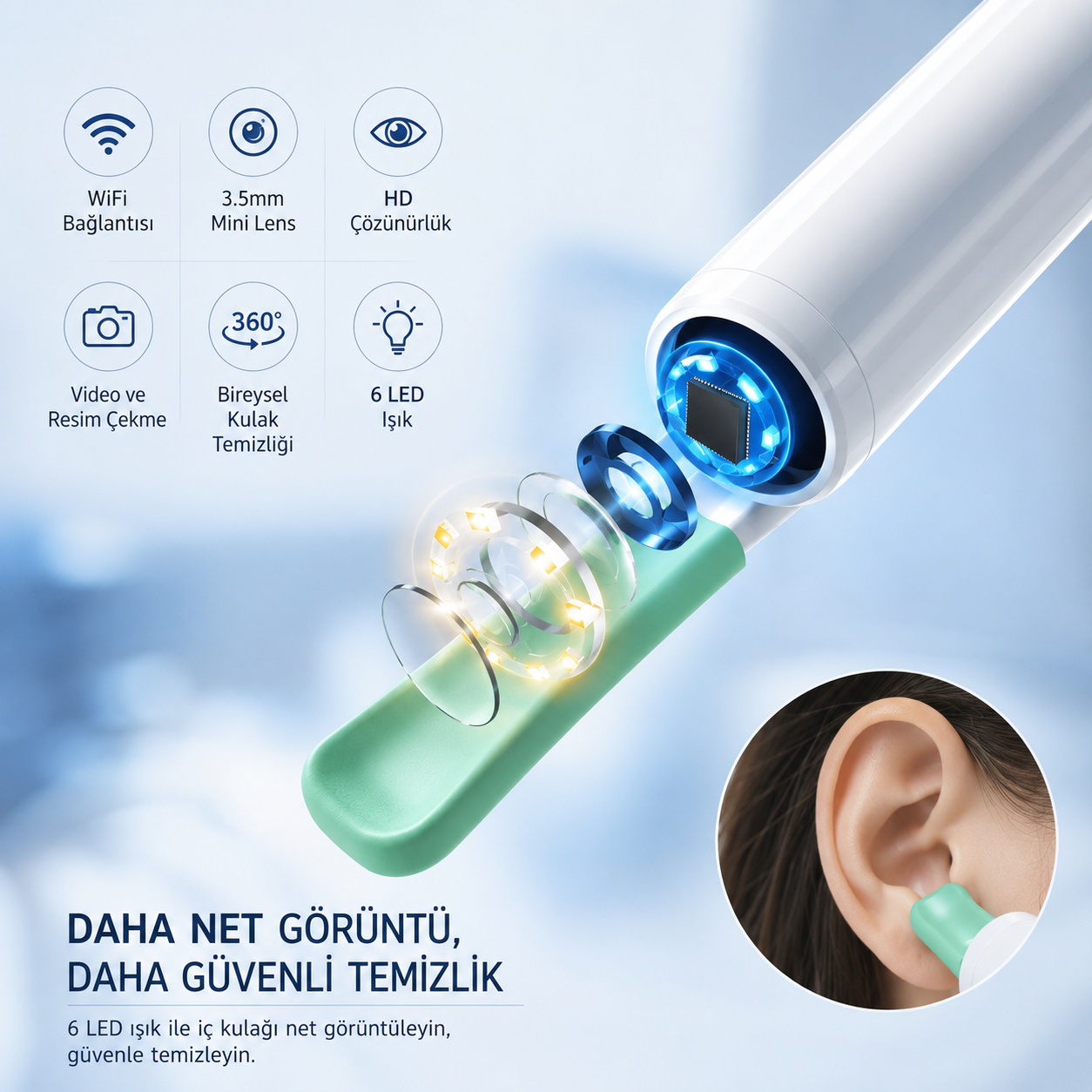 Akıllı Kulak Endoskopu